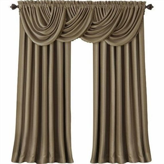 All Seasons Single Blackout Window Curtain Panel - 52" x 95" - Antique Gold - Elrene Home Fashions