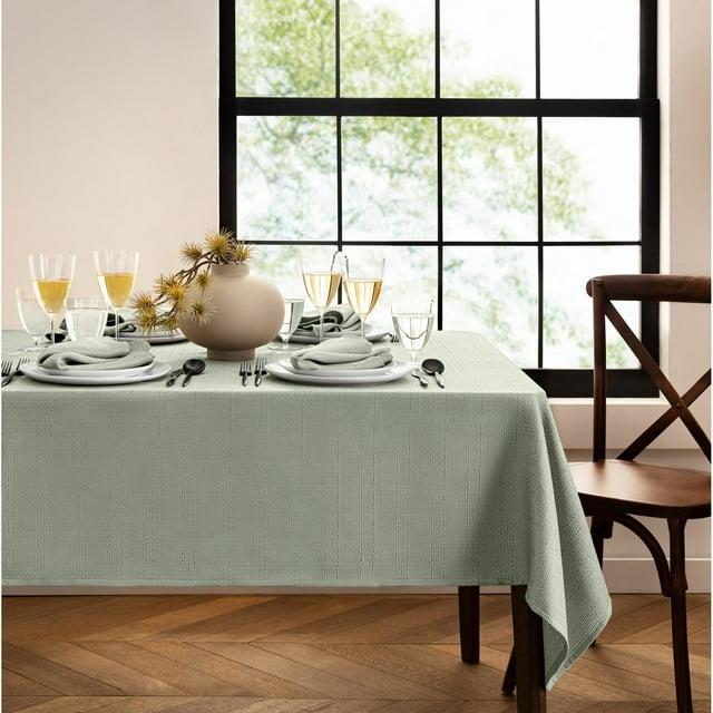Latitude Run® Avo Solid Texture Water And Stain Resistant 52 x 52 Square Tablecloth