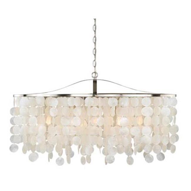Vaxcel Elsa 5 - Light Pendant in  Satin Nickel