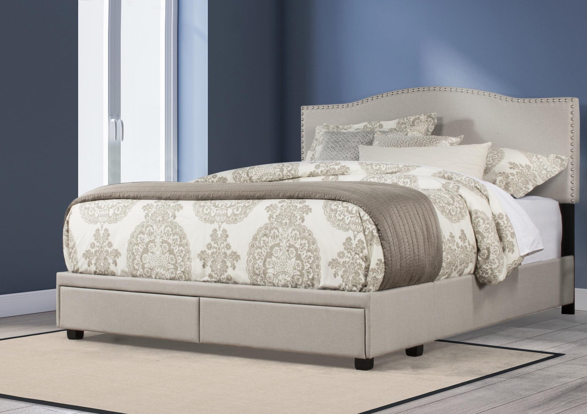 Kiley Upholstered Storage Bed Gray - Hillsdale Furniture