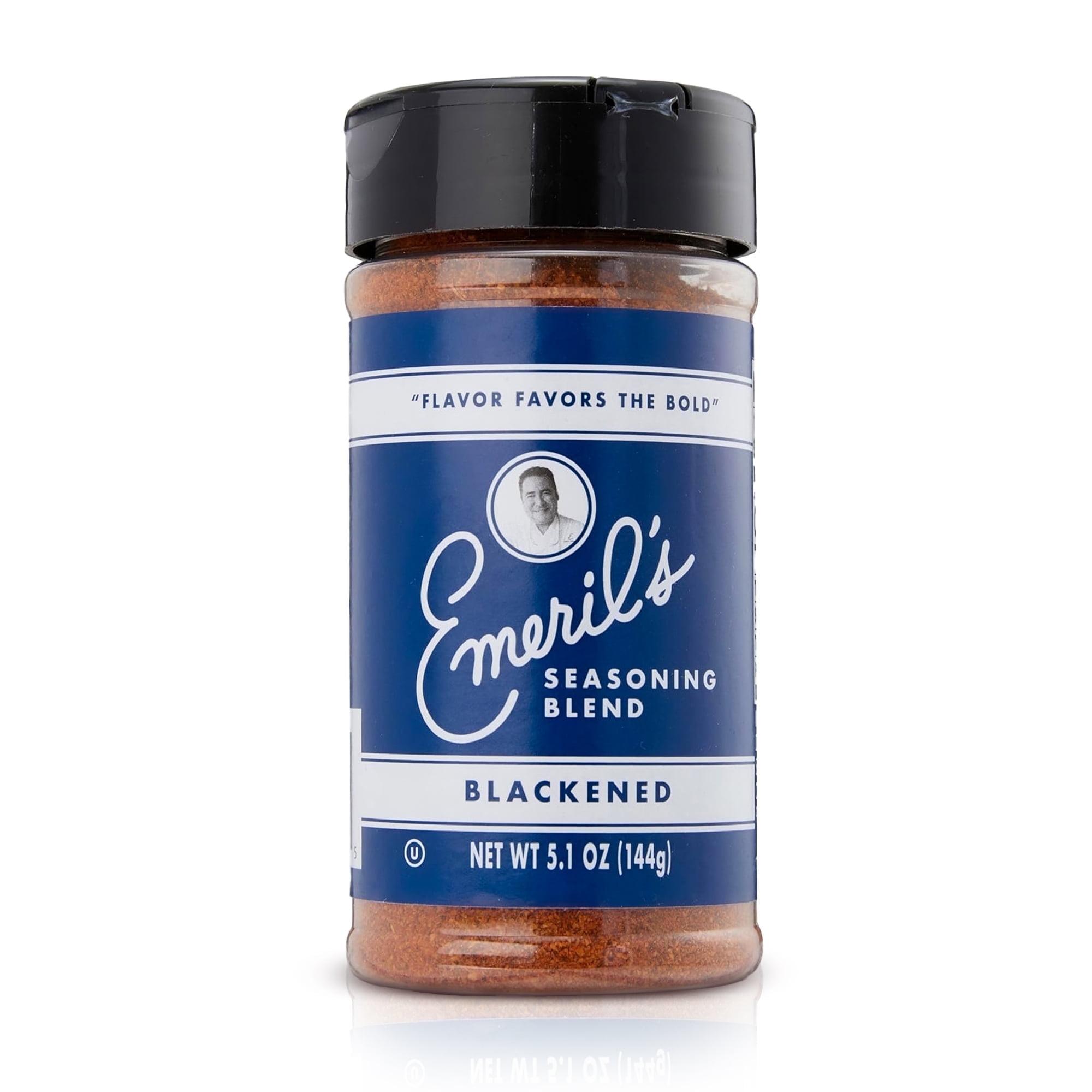 Emeril Lagasse 5 Oz, 3-Pack and 6-Pack Seasoning Blend: Original Essence, Cajun, Blackened, Chicken Rub, Steak Rub and Rib Rub (1-PK Blackened)