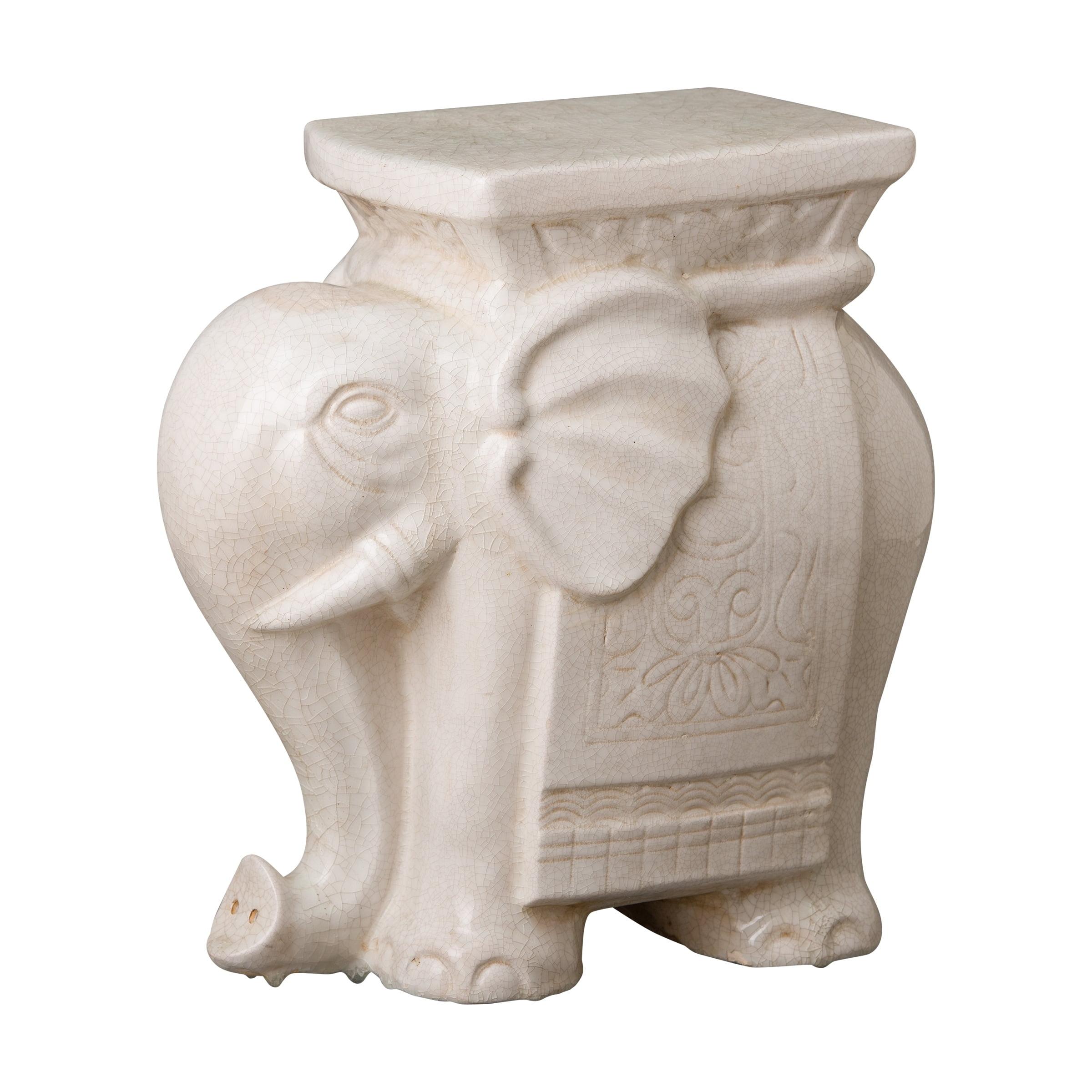 Bromwich Ceramic Accent Stool