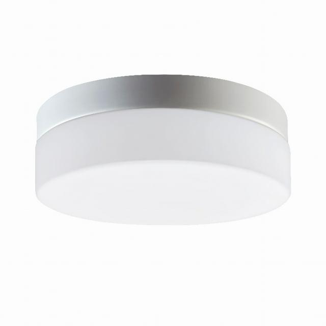Emmett Lámpara de Techo de Montaje Empotrado Blanca de 2 Luces de 11,42' de Diámetro