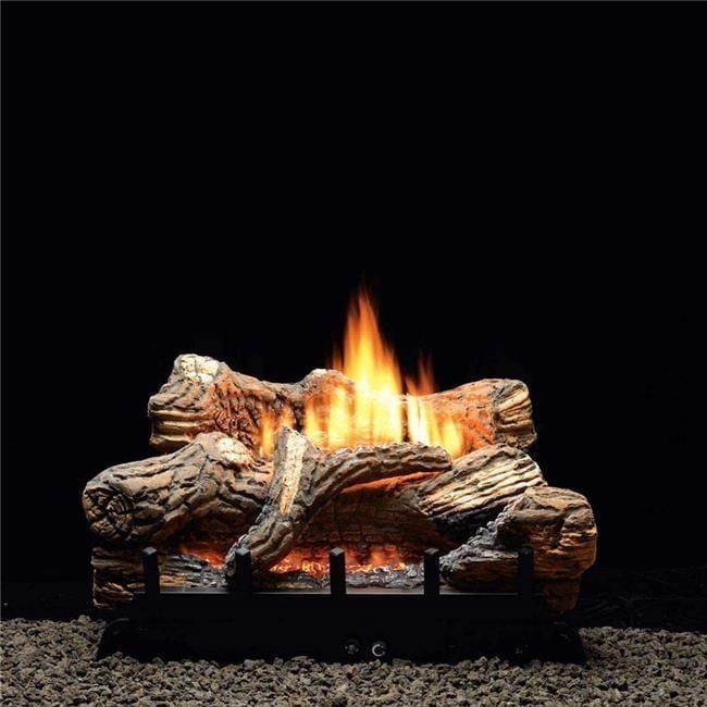 Empire 30" Natural Gas Ceramic Fiber Log Set with Millivolt Valve