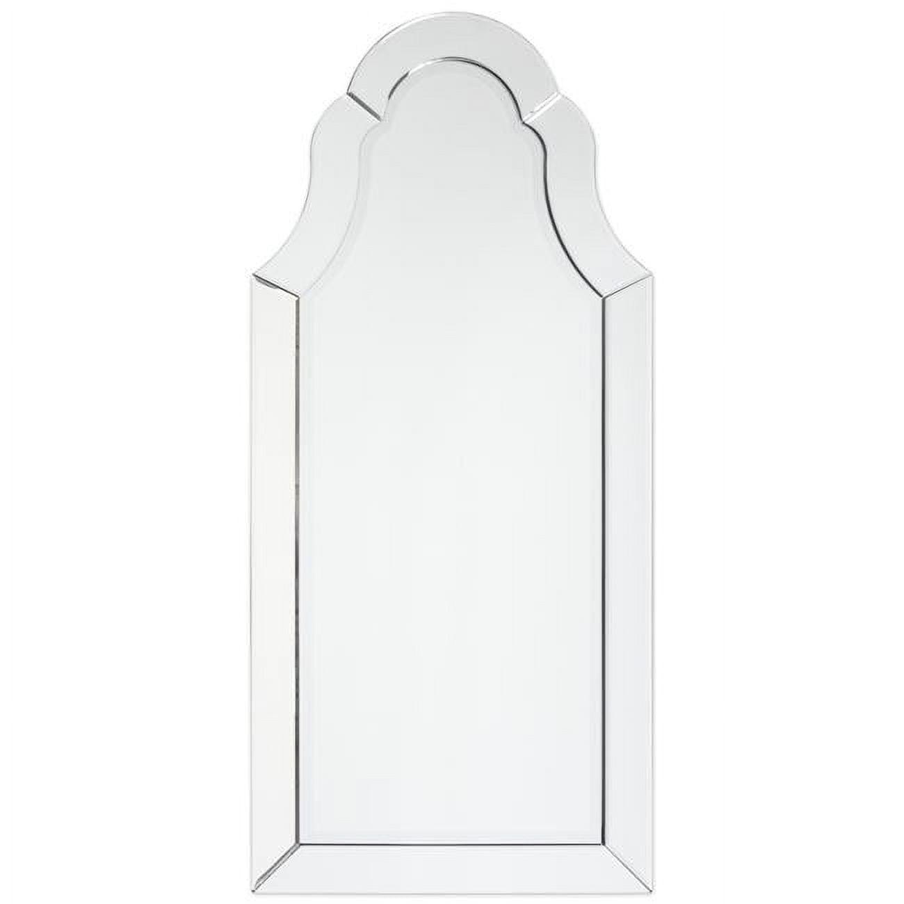 Empire Art Direct Arch Elegant Beveled Wall Mirror I Bathroom, Vanity, Bedroom Mirror - Clear - 20 x 44