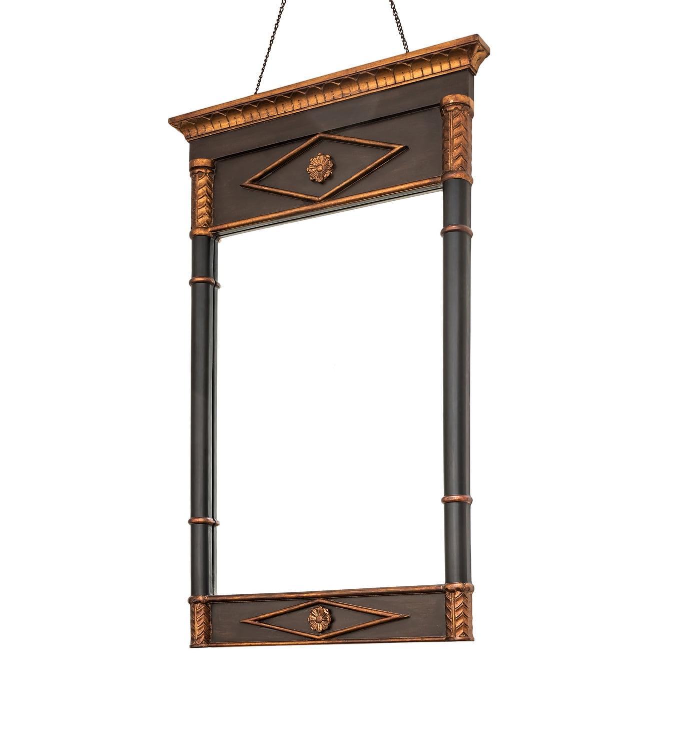 Empire 27" x 40" Beveled Wood Wall Mirror