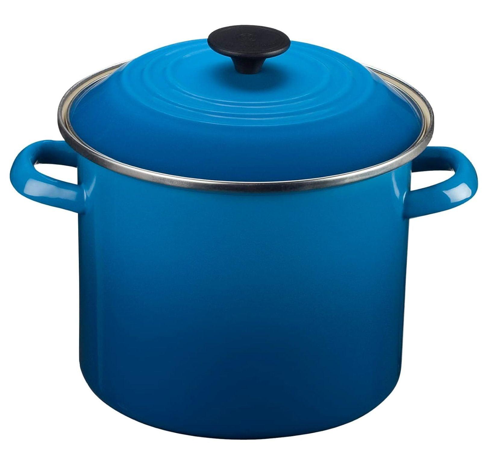 Le Creuset Enamel on Steel Stockpot with Lid