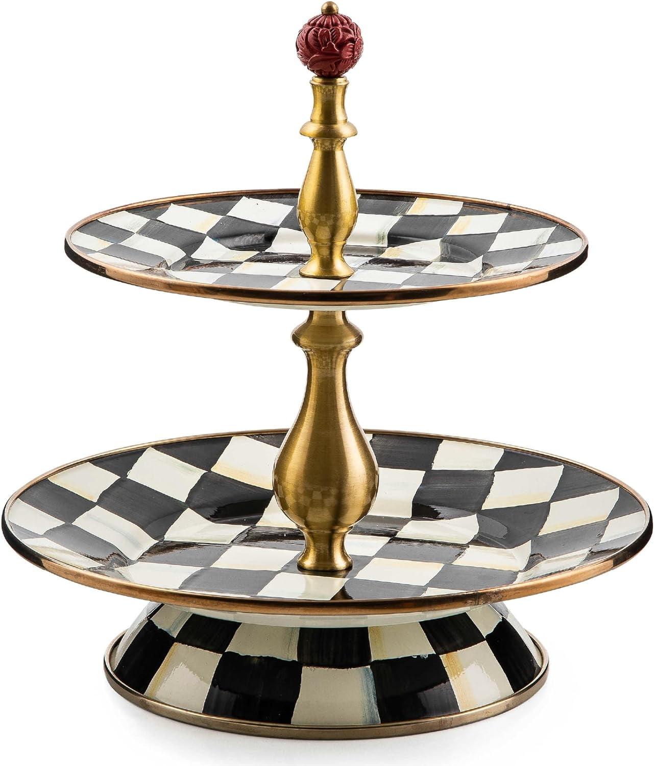 Courtly Check® Two Tier Sweet Stand