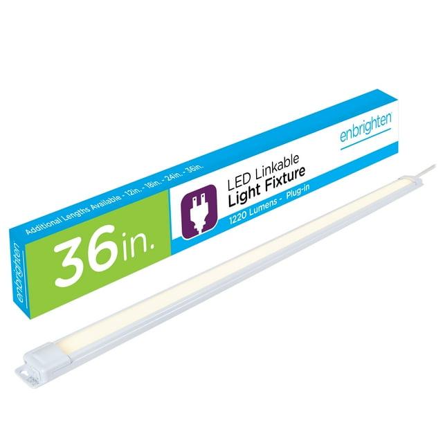 GE 38847-T1 Enbrighten 36-inch Plug-In Linkable LED Under Cabinet Light Fixture