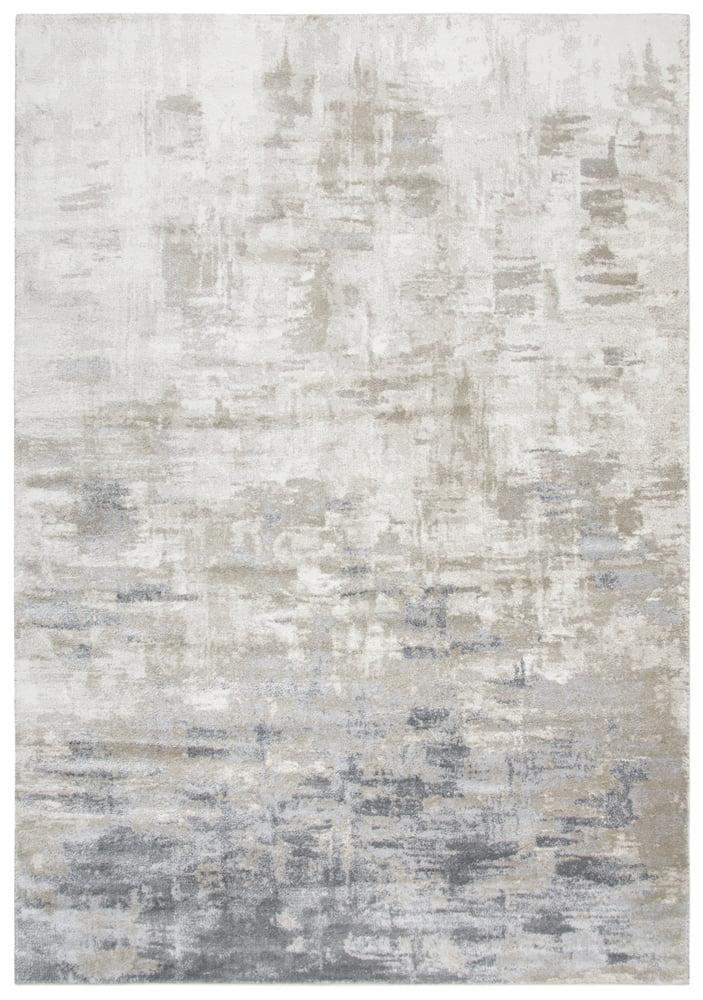 Encore 5'2" x 7'3" Ivory and Beige Abstract Area Rug