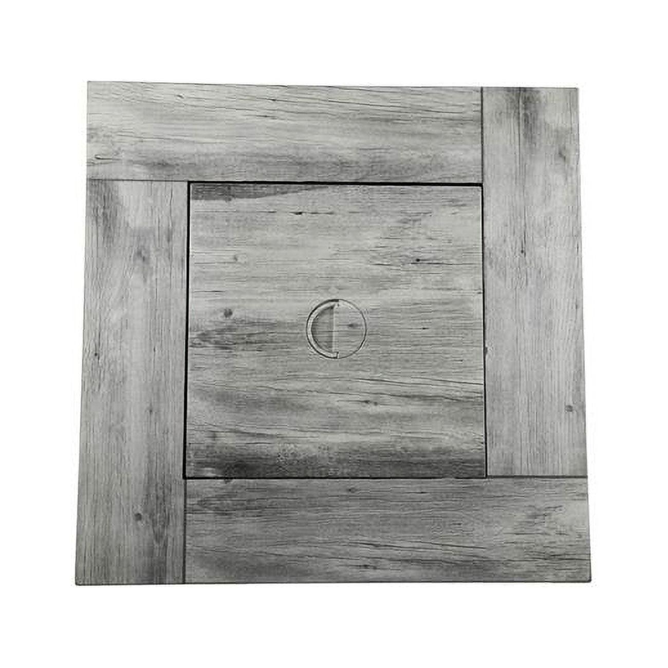 Endless Summer Mason by Endless Summer, 30" Square LP Gas Fire Table with Faux Wood Mantel