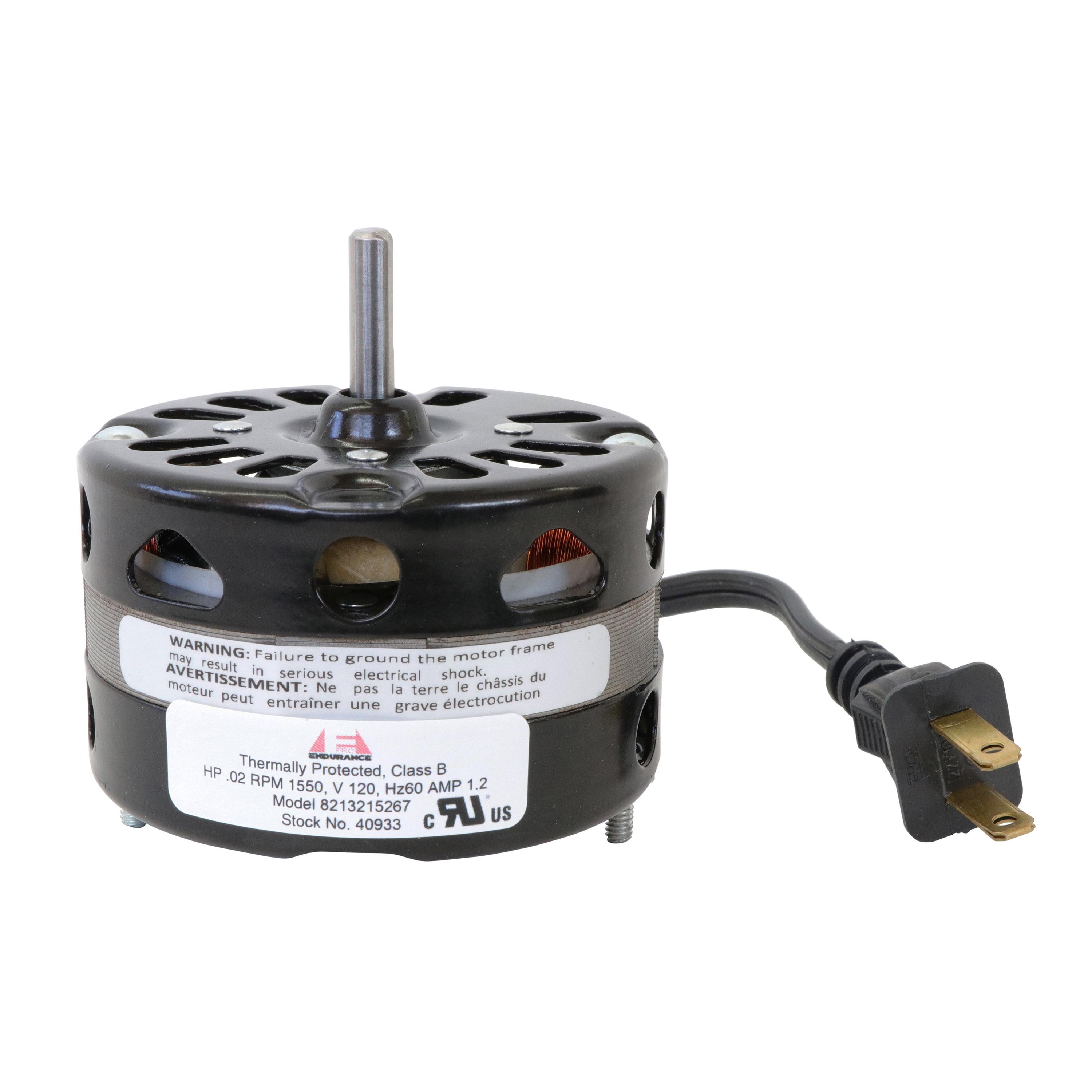 Endurance Pro 3.3 Inch Diameter Vent Fan Motor Direct Replacement for Nutone/Broan 40933, 86933, 8693000, JA2B104N
