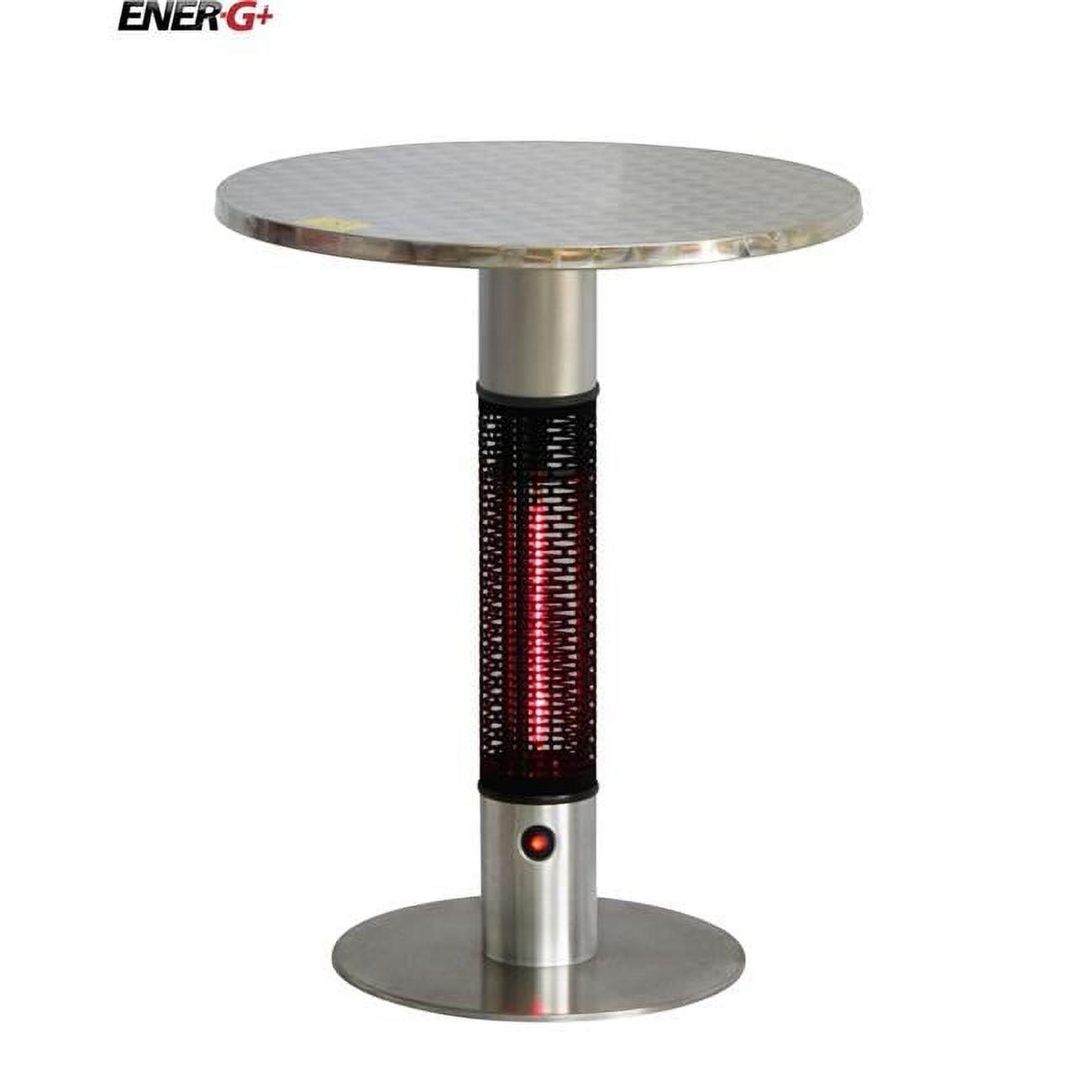 Silver Stainless Steel Infrared Electric Bistro Table Heater