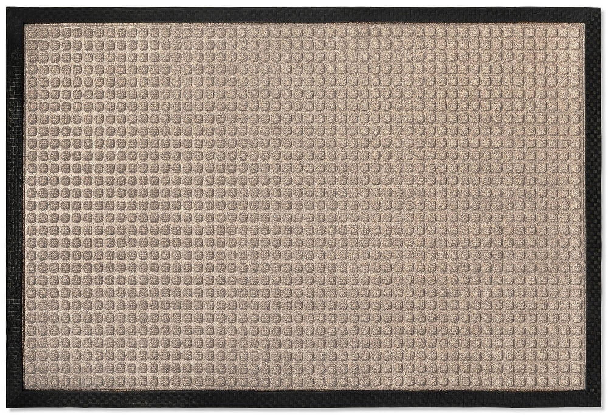 Envelor Front Door Mat Indoor Outdoor Entrance Doormat Non Slip Durable Floor Mat for Entry Mat Kitchen Rugs Home Decor Rugs Heavy Duty Mat Welcome Mat, 48 x 72 Inches, Beige