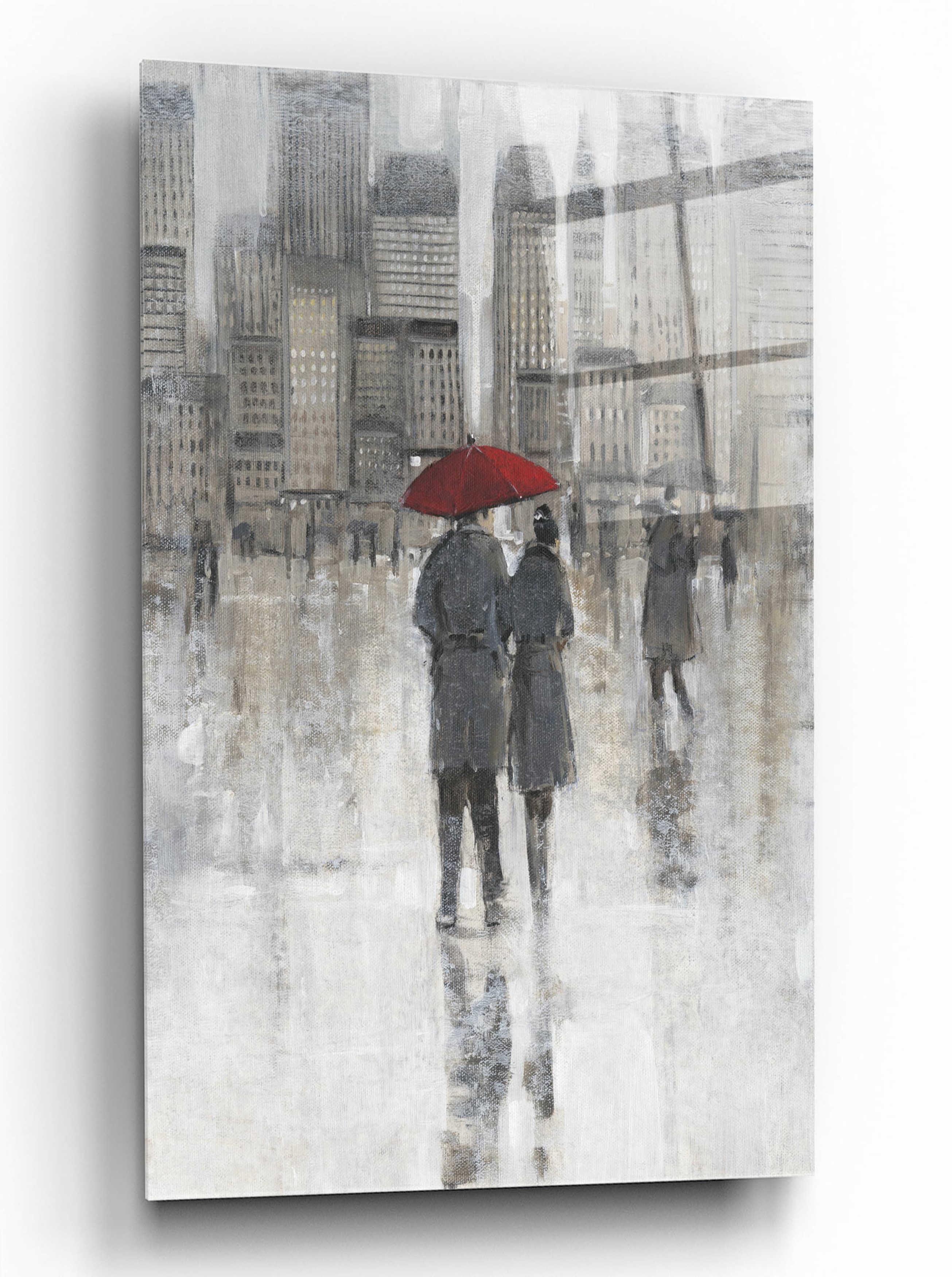 Rain In The City I " Rain In The City I " by Timothy O' Toole Painting Print