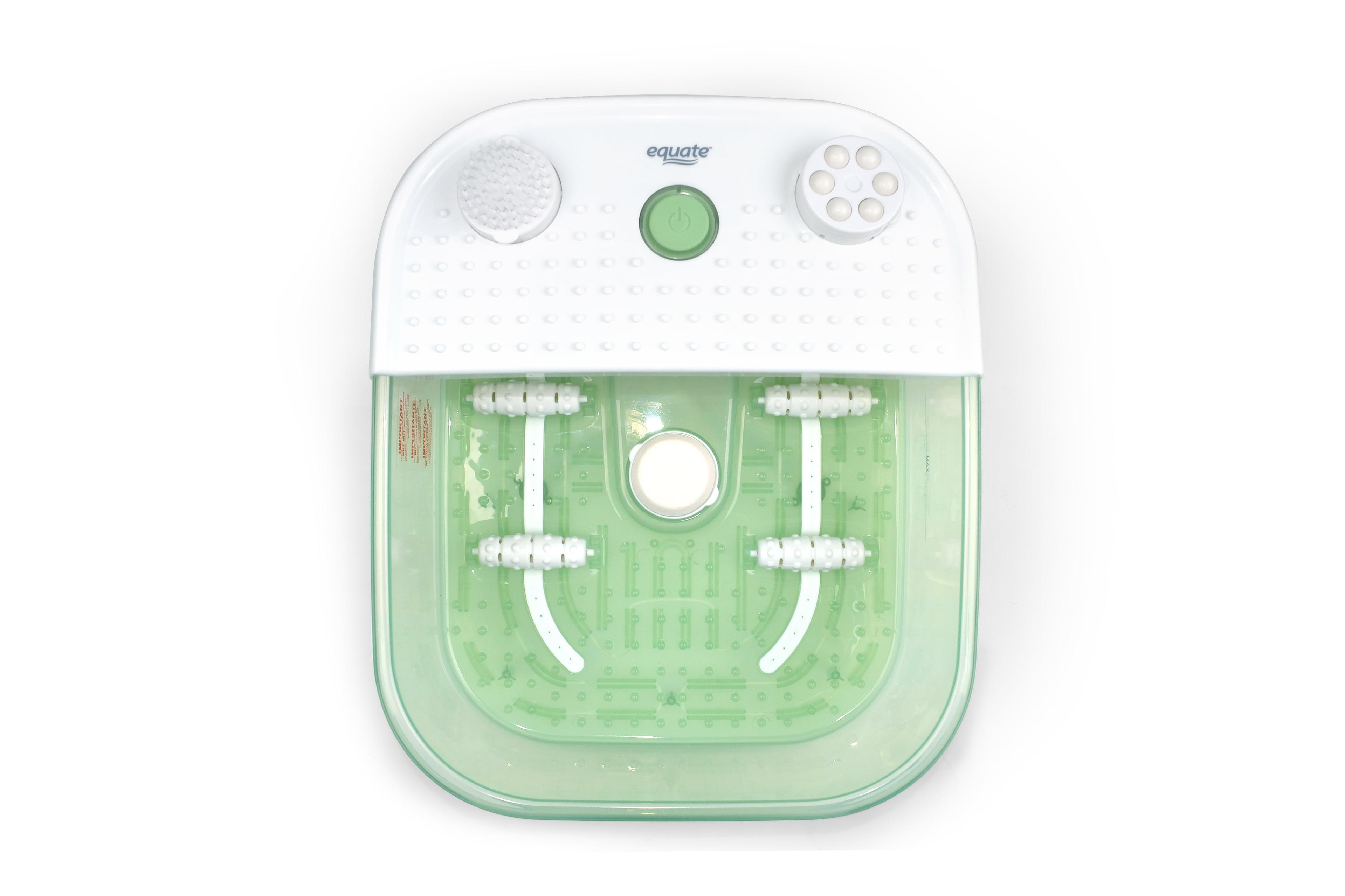 Equate Toe Touch Control Bubble Massage Foot Bath, 1 Count