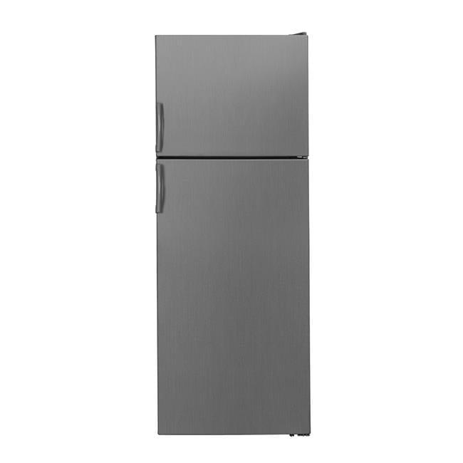 Equator Advanced Appliances Equator 14.3 cf Stainless Refrigerator-Freezer Top Mount Frost Free E-Star Europe RF 142 S