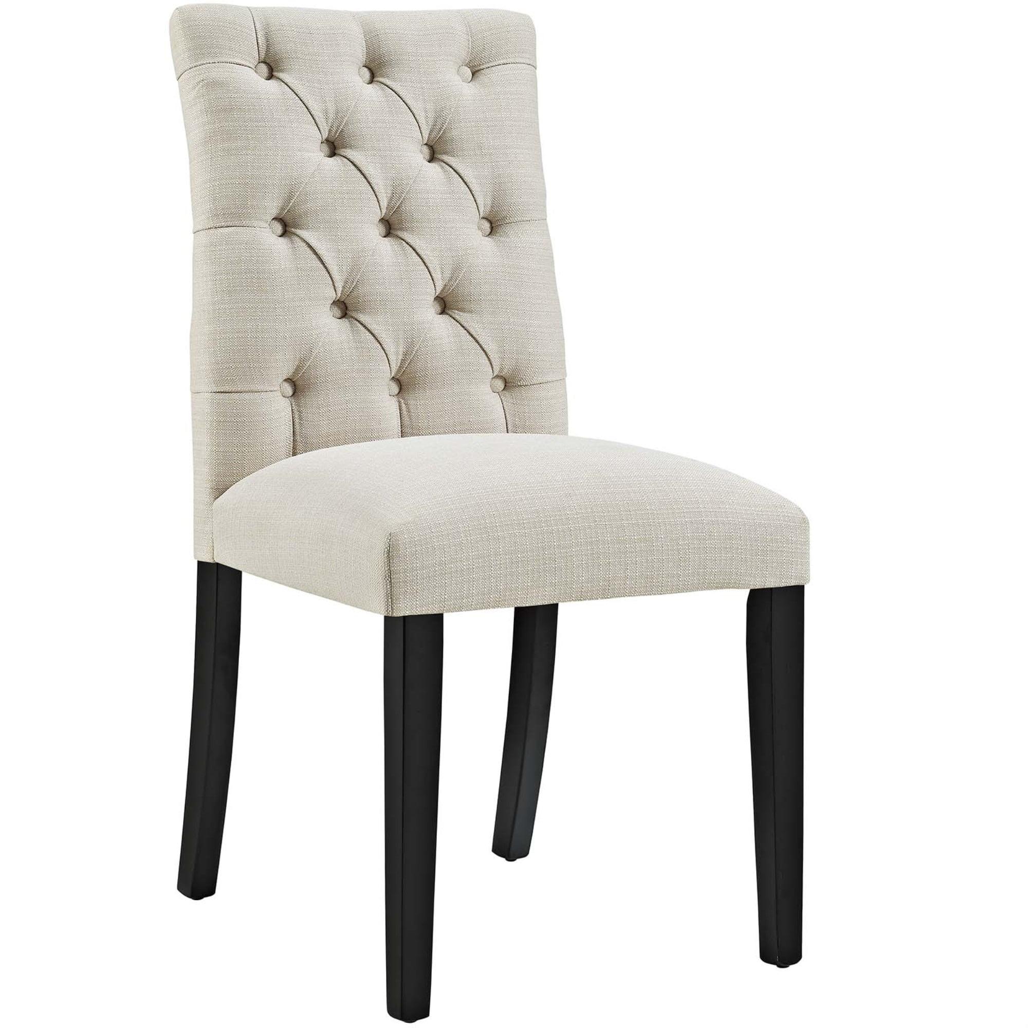 Modway Duchess Button Tufted Vegan Leather Dining Chair