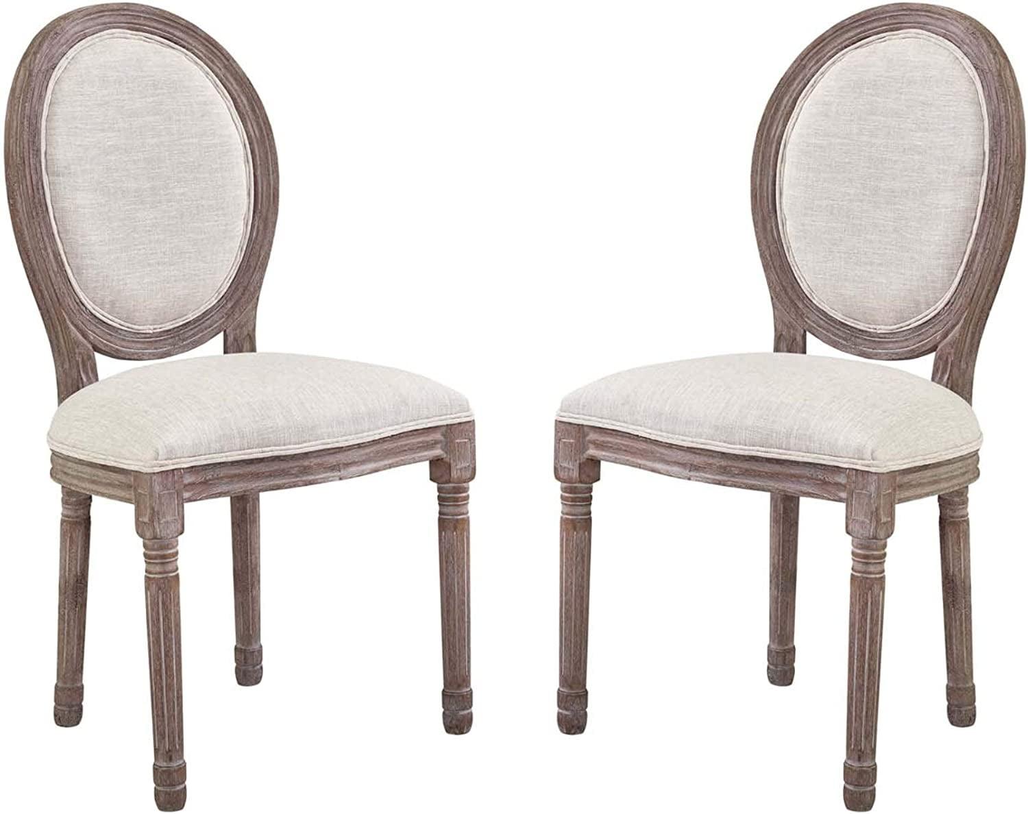 Modway Emanate Dining Side Chair Upholstered Fabric