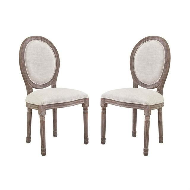 Modway Emanate Dining Side Chair Upholstered Fabric