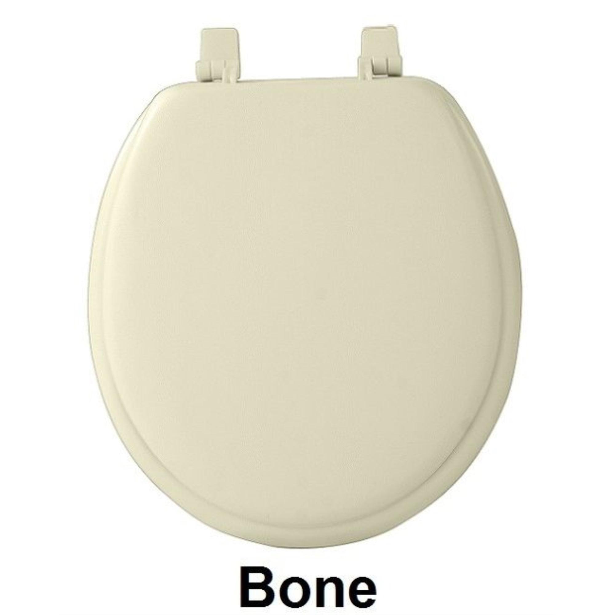 Ergode Fantasia 17 Inch Soft Standard Vinyl Toilet Seat - Bone