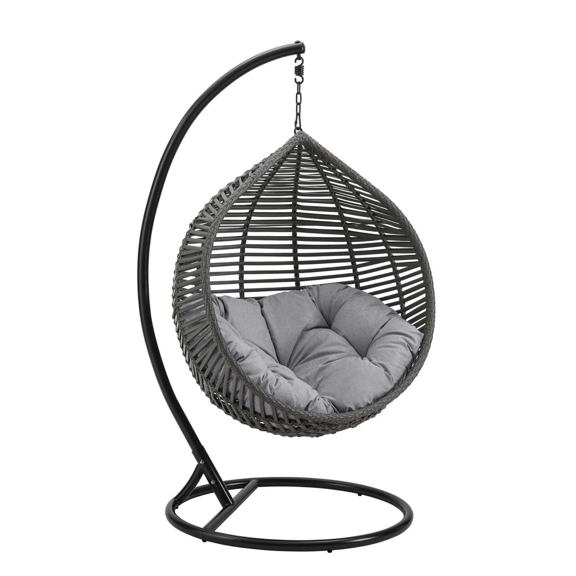 Iwal Teardrop Outdoor Patio Swing Chair by Havenside Home by Modway