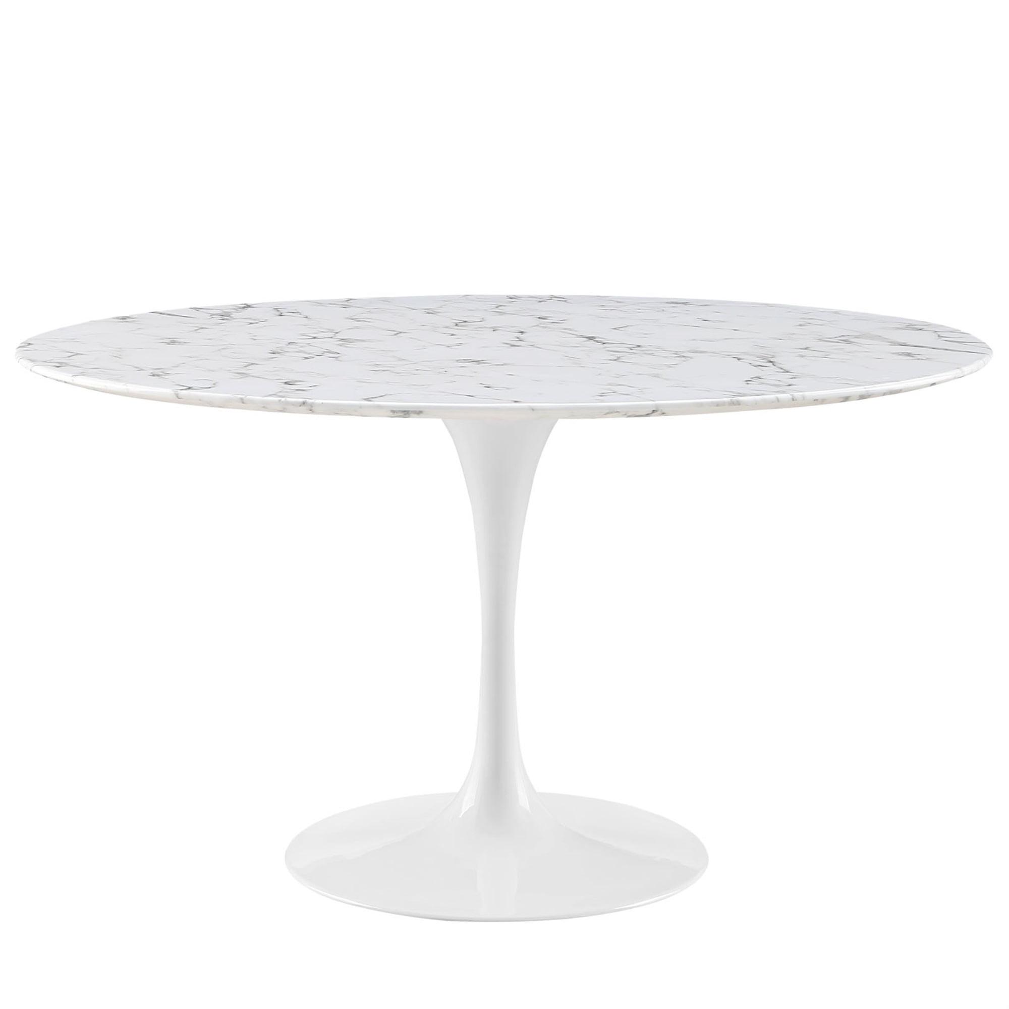 Modway Modway Lippa Oval Artificial Marble Dining Table