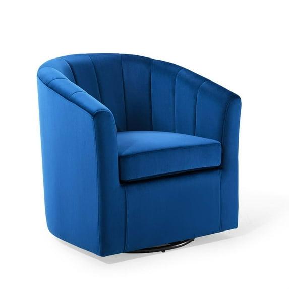 Modway Prospect Performance Velvet Swivel Armchair