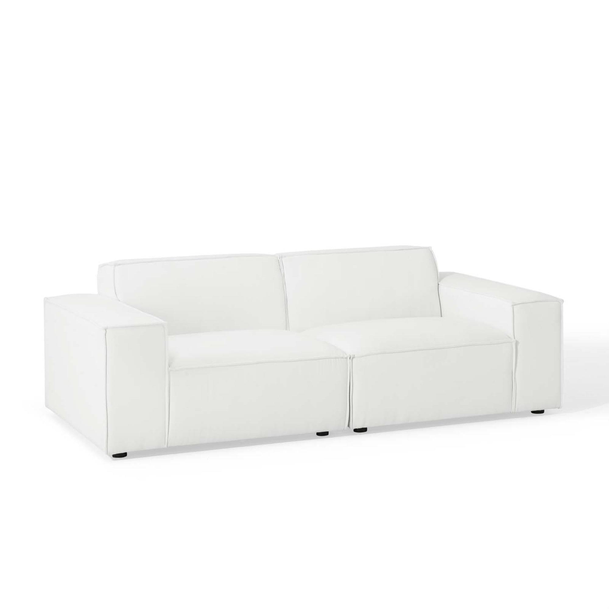 Ergode Restore 2-Piece Sectional Sofa - White