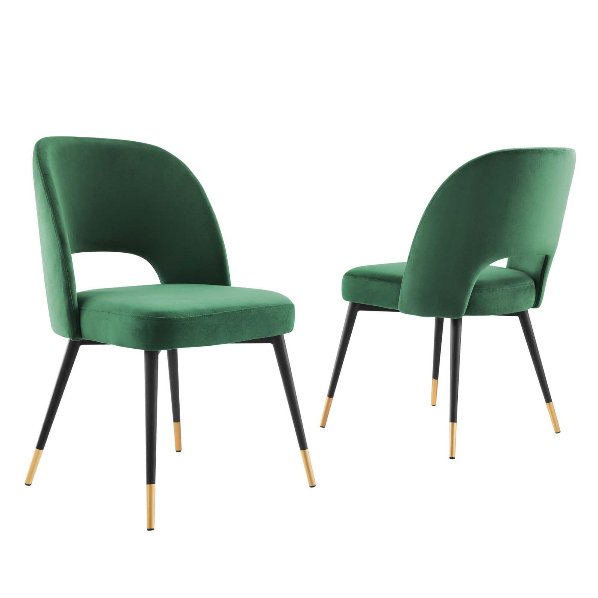 Modway Rouse Performance Velvet Dining Side Chairs