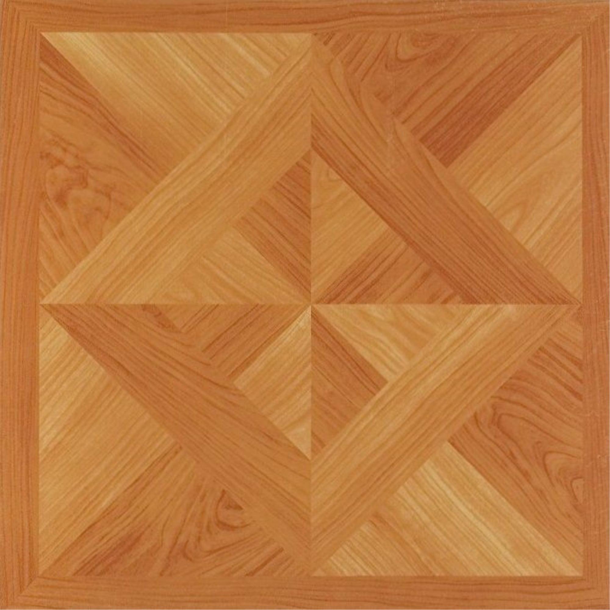 Woven Trends Woven Trends Tivoli Self Adhesive Vinyl Floor Tiles, 45 Pcs, 12" X 12"
