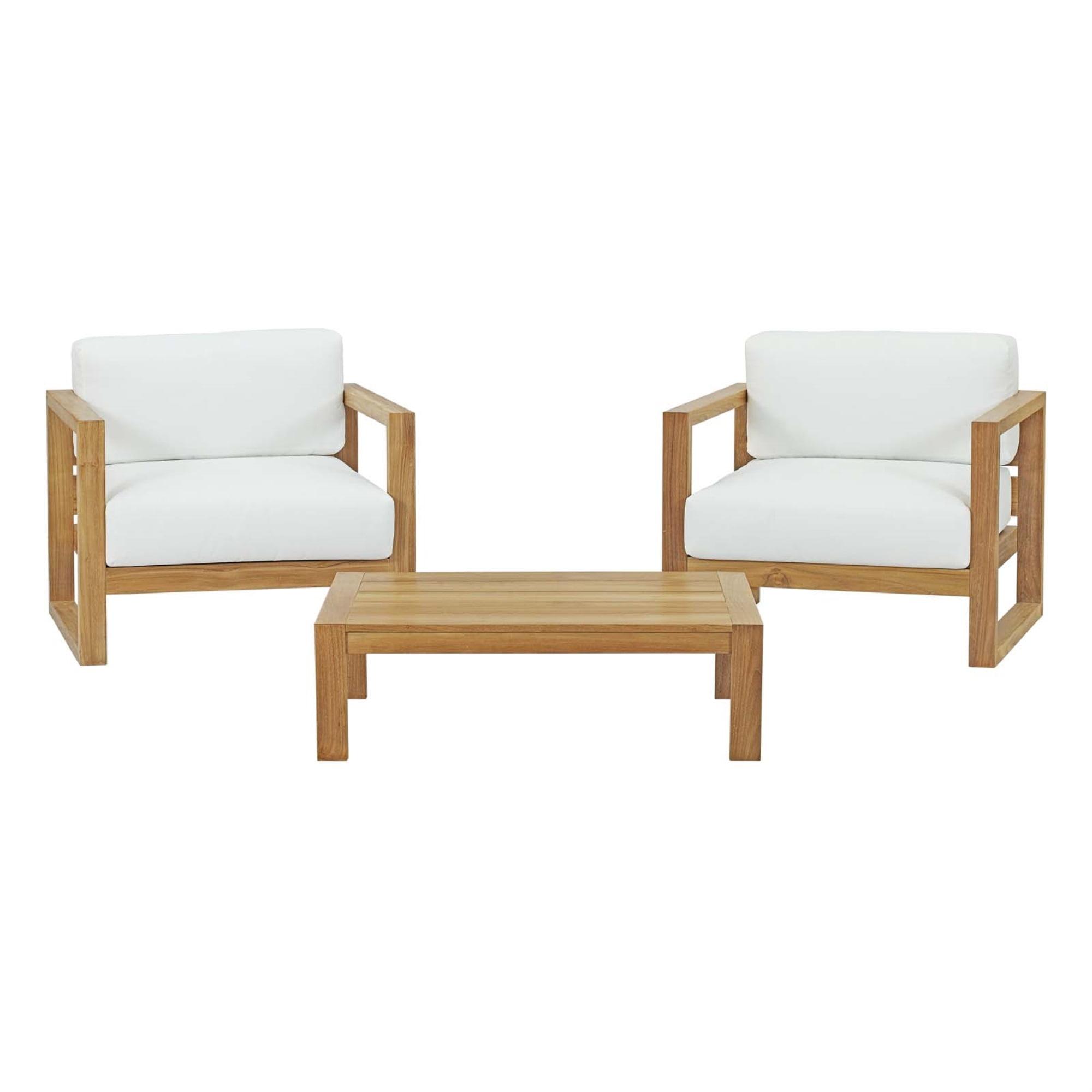 Cambridge 3 Piece Outdoor Patio Teak Set