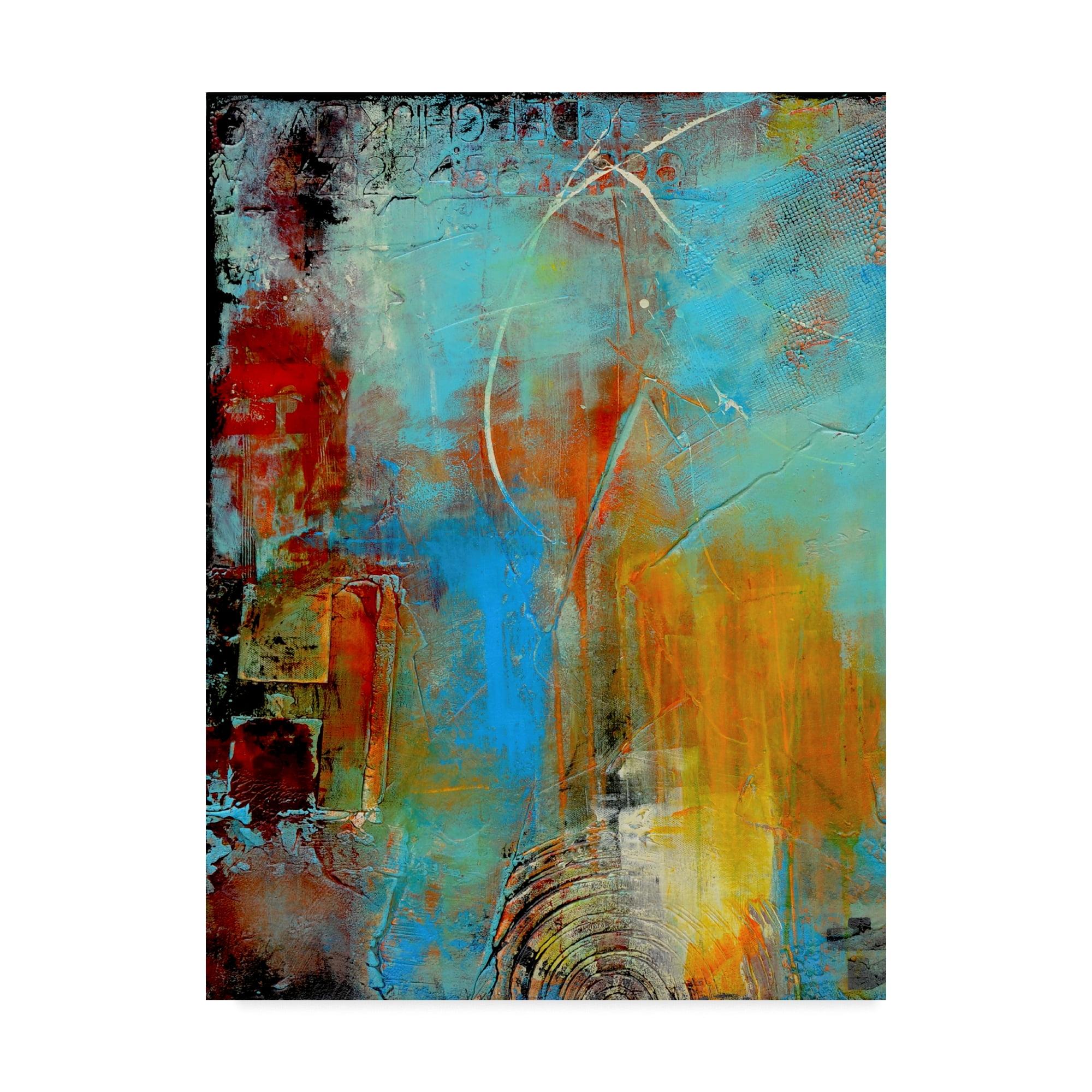 Trademark Fine Art -Erin Ashley 'Detour 84 I' Canvas Art