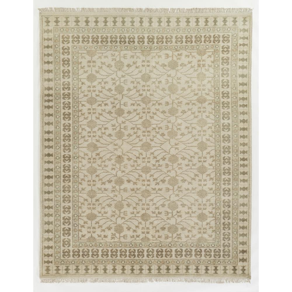 Erin Gates Traditional Rectangle Area Rug, Beige, 5'6" X 8'6"