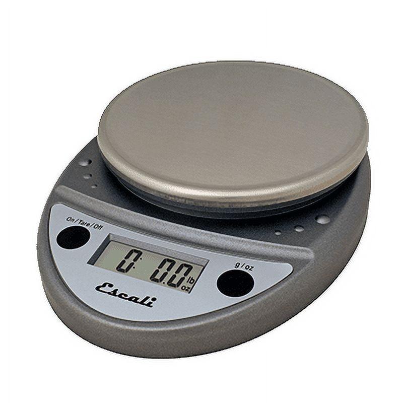 Silver Stainless Steel 11 lb Digital Food Scale