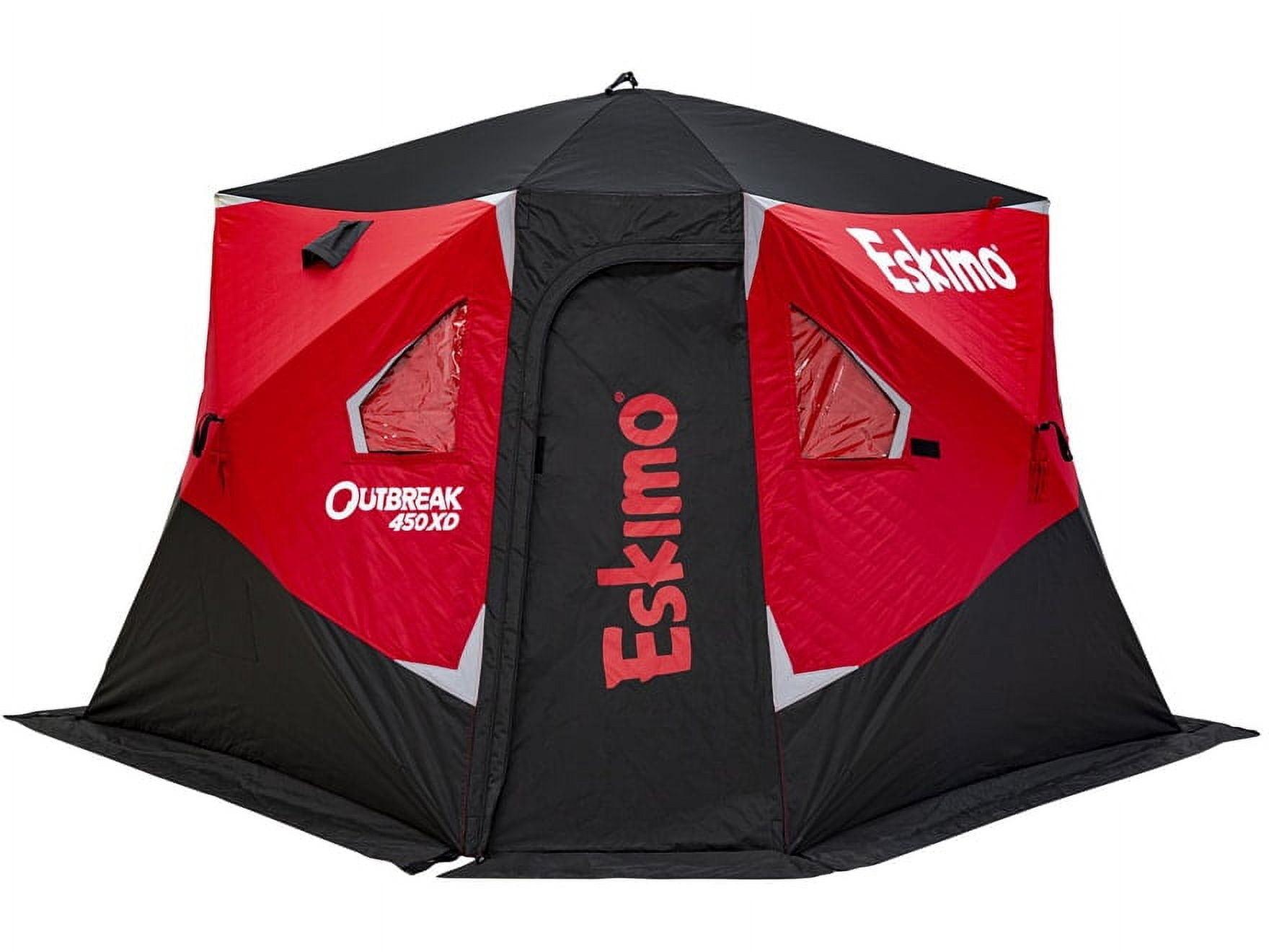 Eskimo Outbreak 450XD Pop-up Portable Insulated Ice Fishing Shelter, 4-5 Person