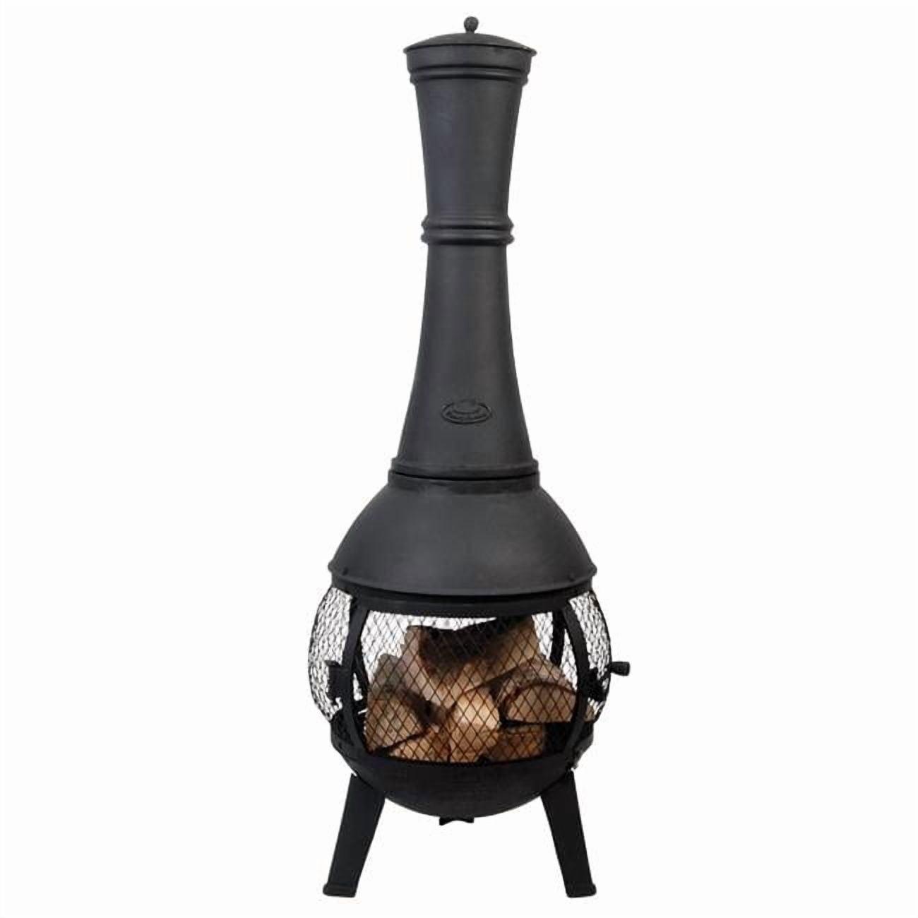 Millwood Pines Houle Stove Cast Iron Wood Burning Chiminea