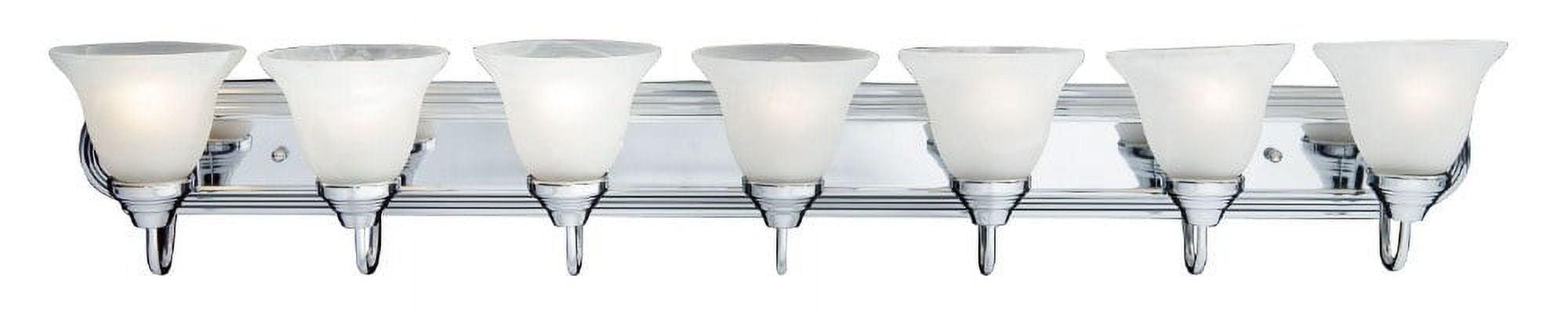 Maxim Lighting Essentials - 801x 7 - Light Vanity in  Polished Chrome