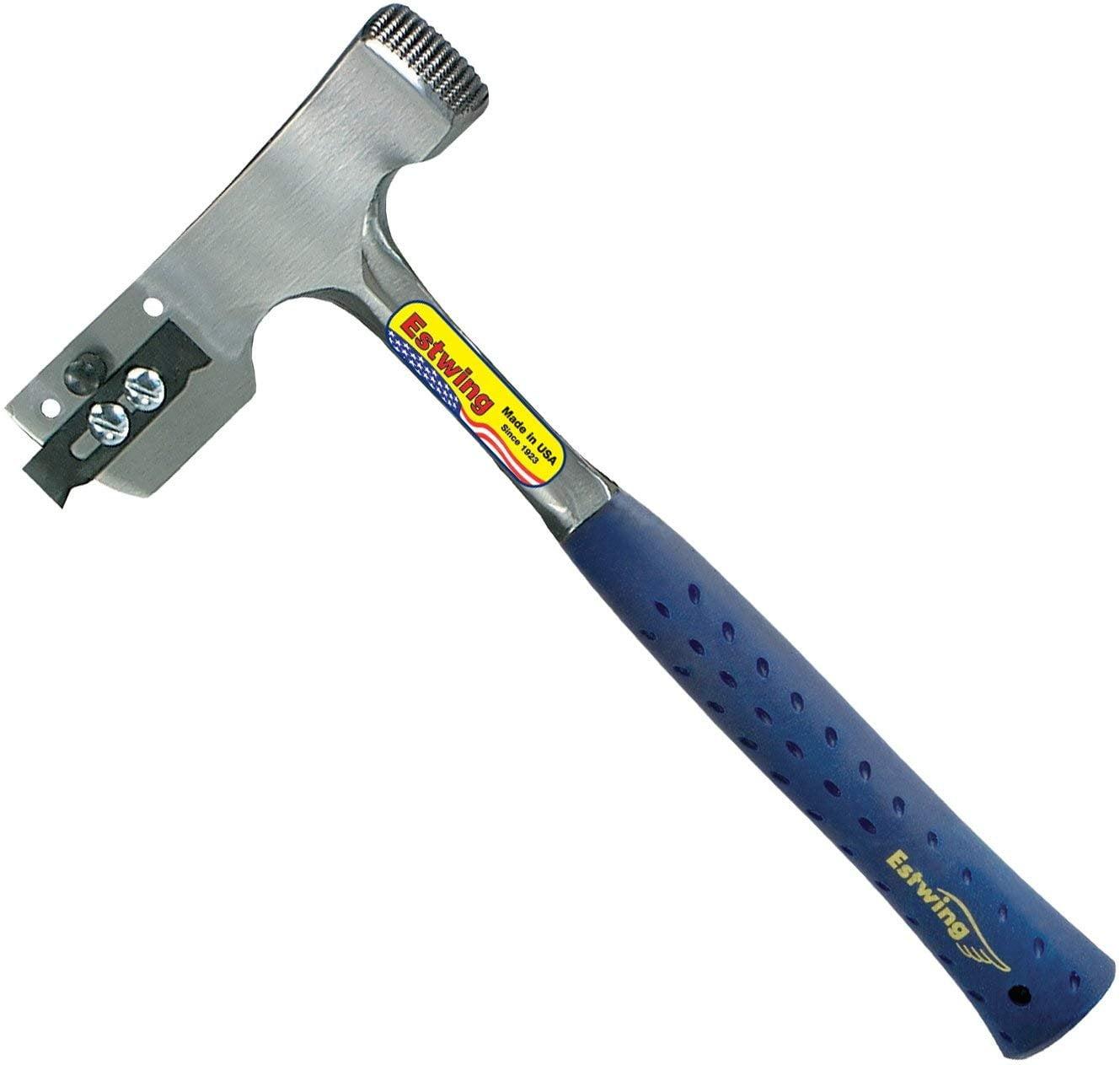 Estwing 12.5 in. Steel Shingler's Hammer with Nylon Grip