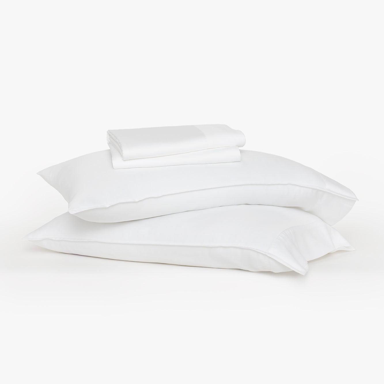 Buffy White Queen Eucalyptus Lyocell Sheet Set