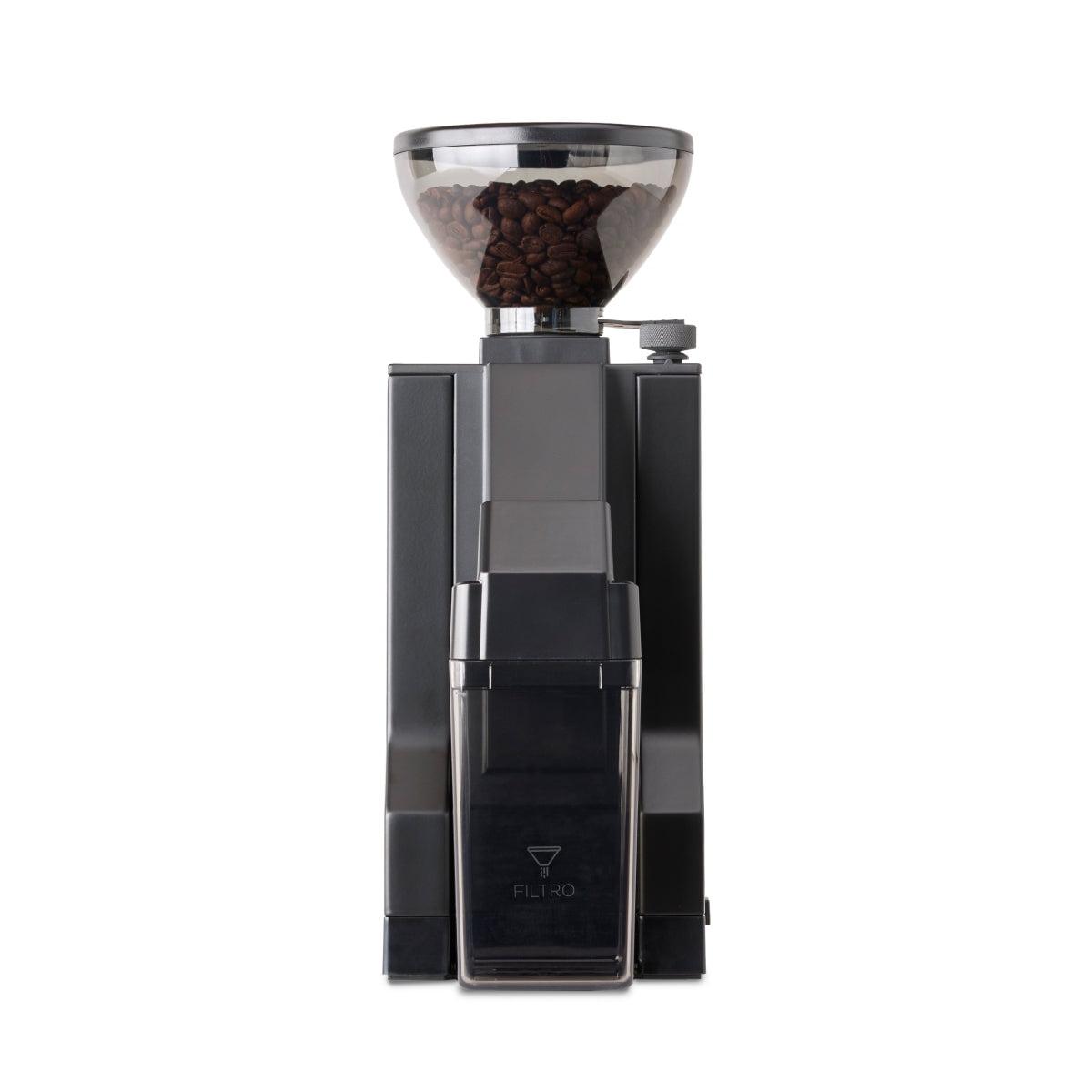 Eureka Mignon Filtro Stepless Black Aluminum Coffee Grinder