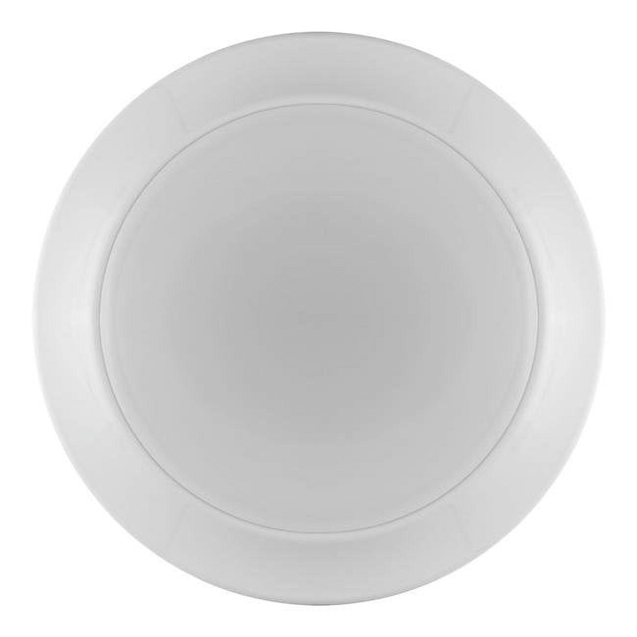 Elysian Soft White 7.5" LED Drum Ceiling Light for Indoor/Outdoor