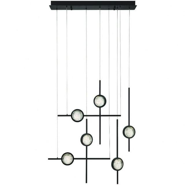 Barletta 6 - Light Dimmable LED Linear Chandelier