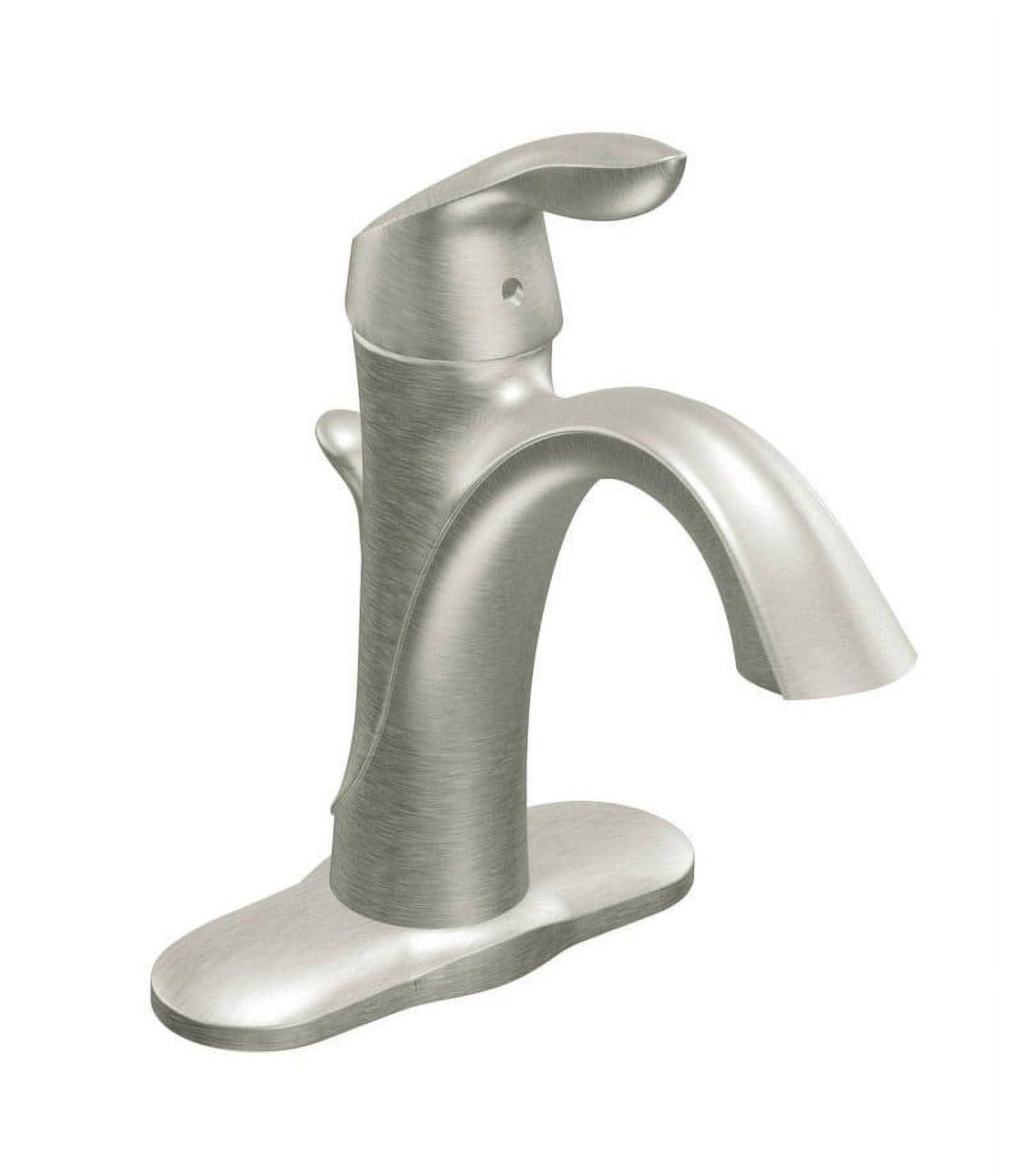 Eva Transitional High Arc Single Handle Vessel Faucet in Distressed Bronze