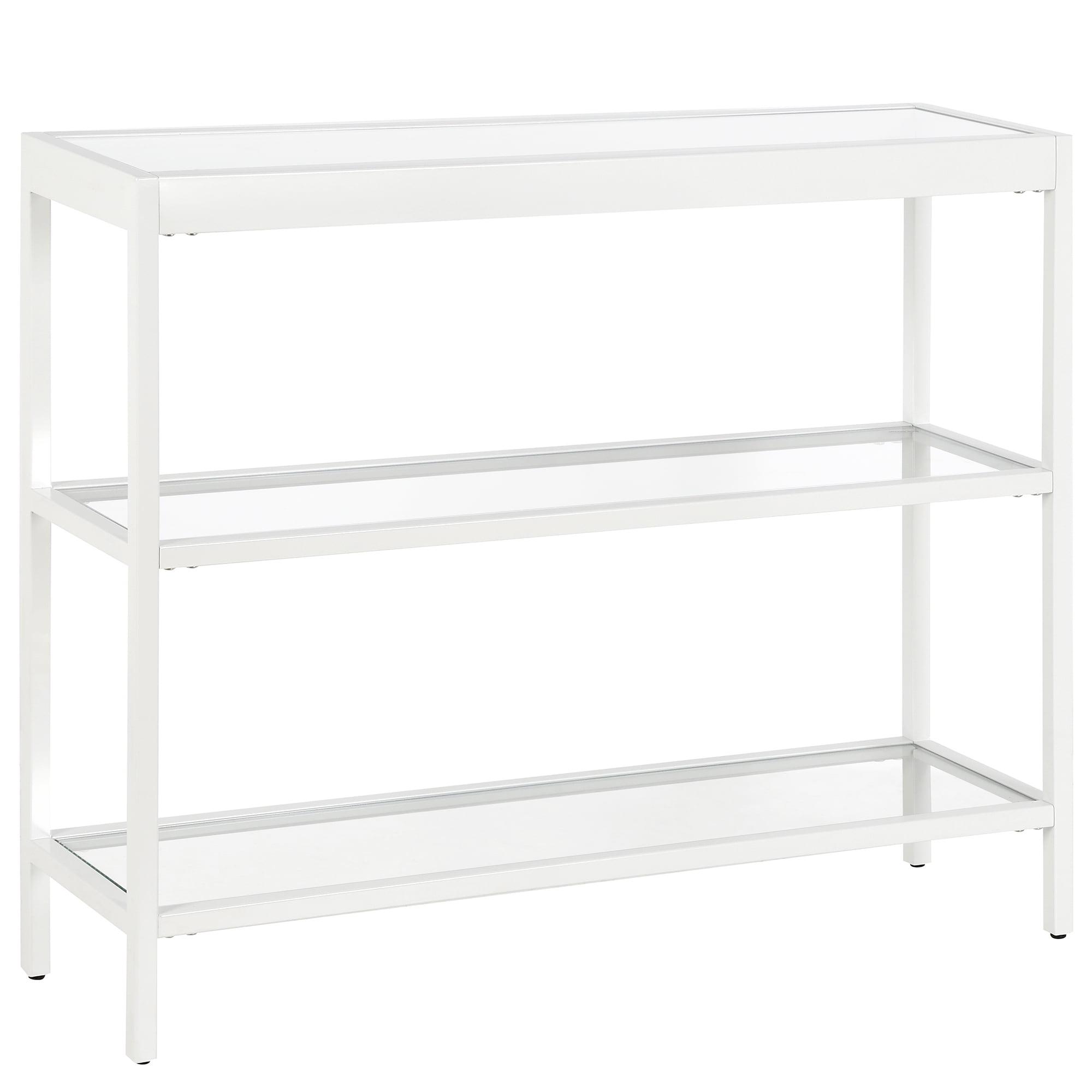 36" White Console Table - Henn&Hart