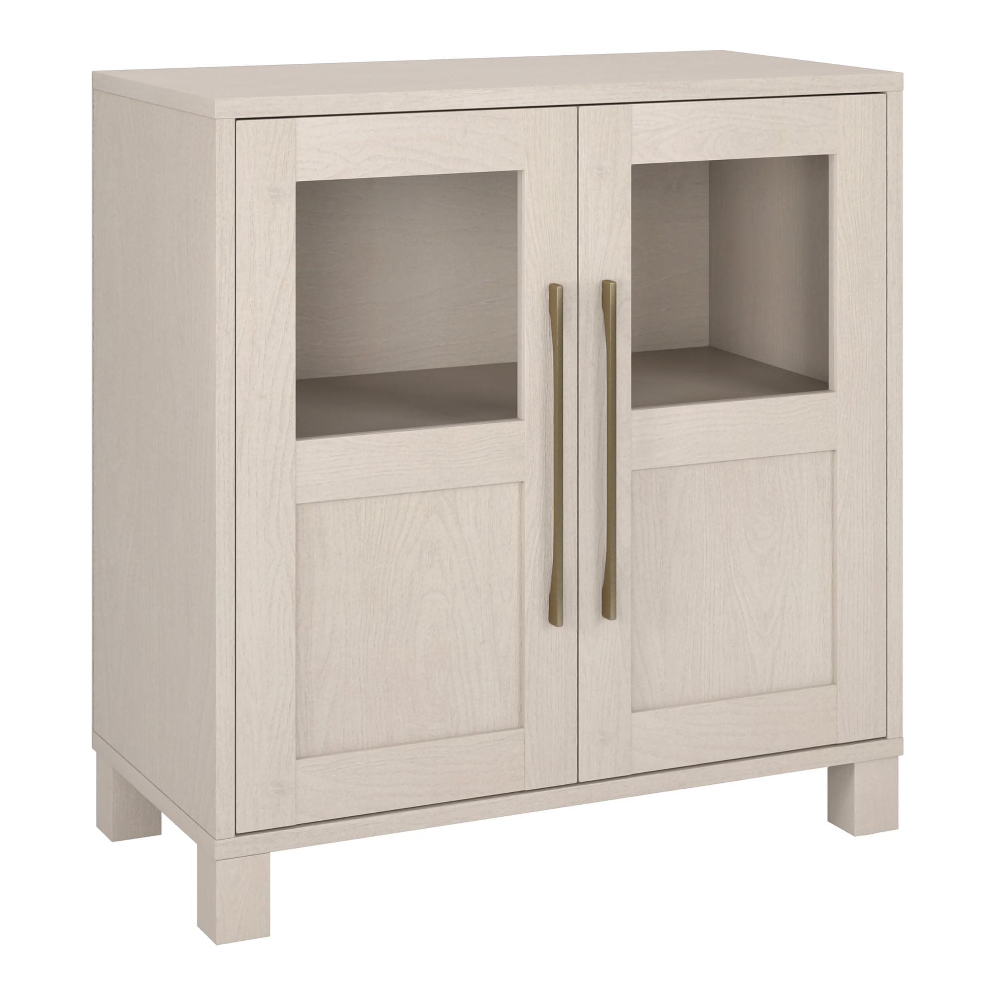 Alder White 28" Adjustable Shelving Accent Cabinet