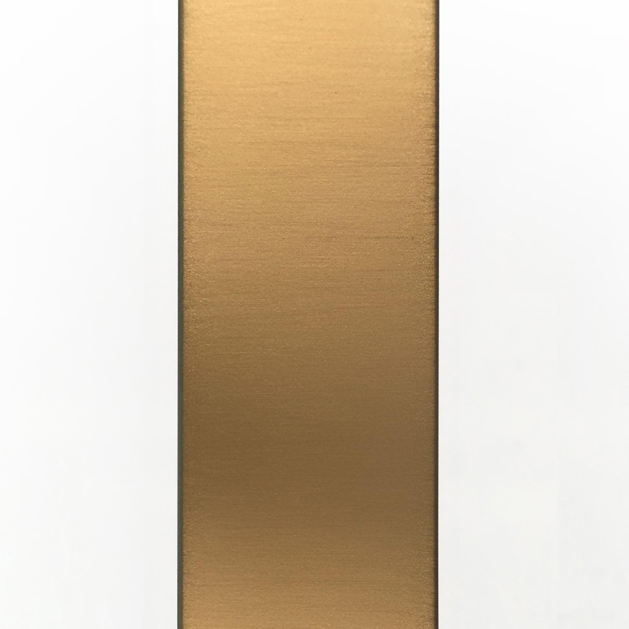 Evelyn&Zoe Sivil 55" Wide Rectangular Console Table, Brass