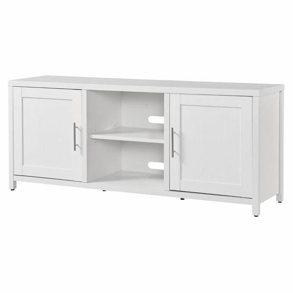 Evelyn&Zoe Strahm Rectangular TV Stand for TV's up to 65", White