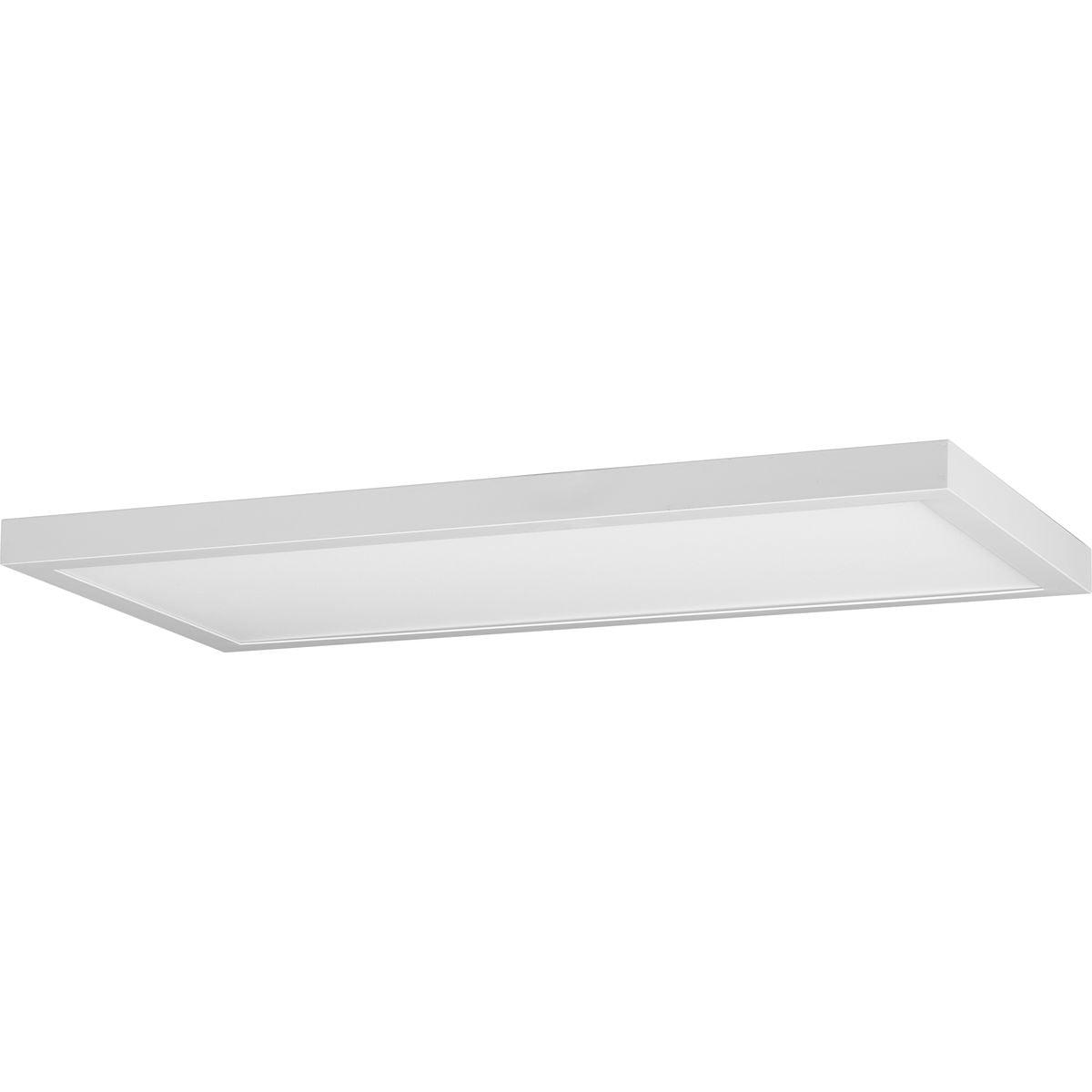 Everlume 24-Inch Satin White Modern LED Linear Panel Light