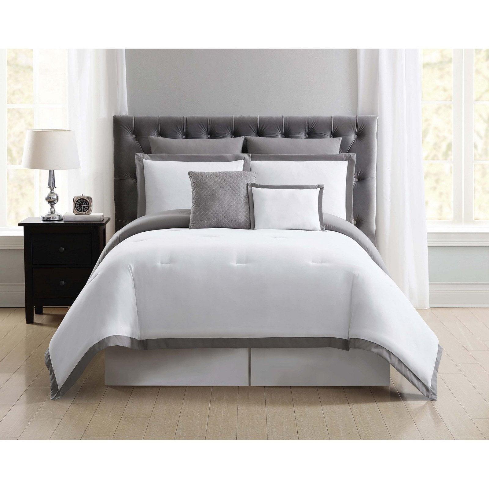 Truly Soft Everyday Modern & Contemporary Box Stitch Comforter Set